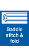 Saddle Stitch & fold